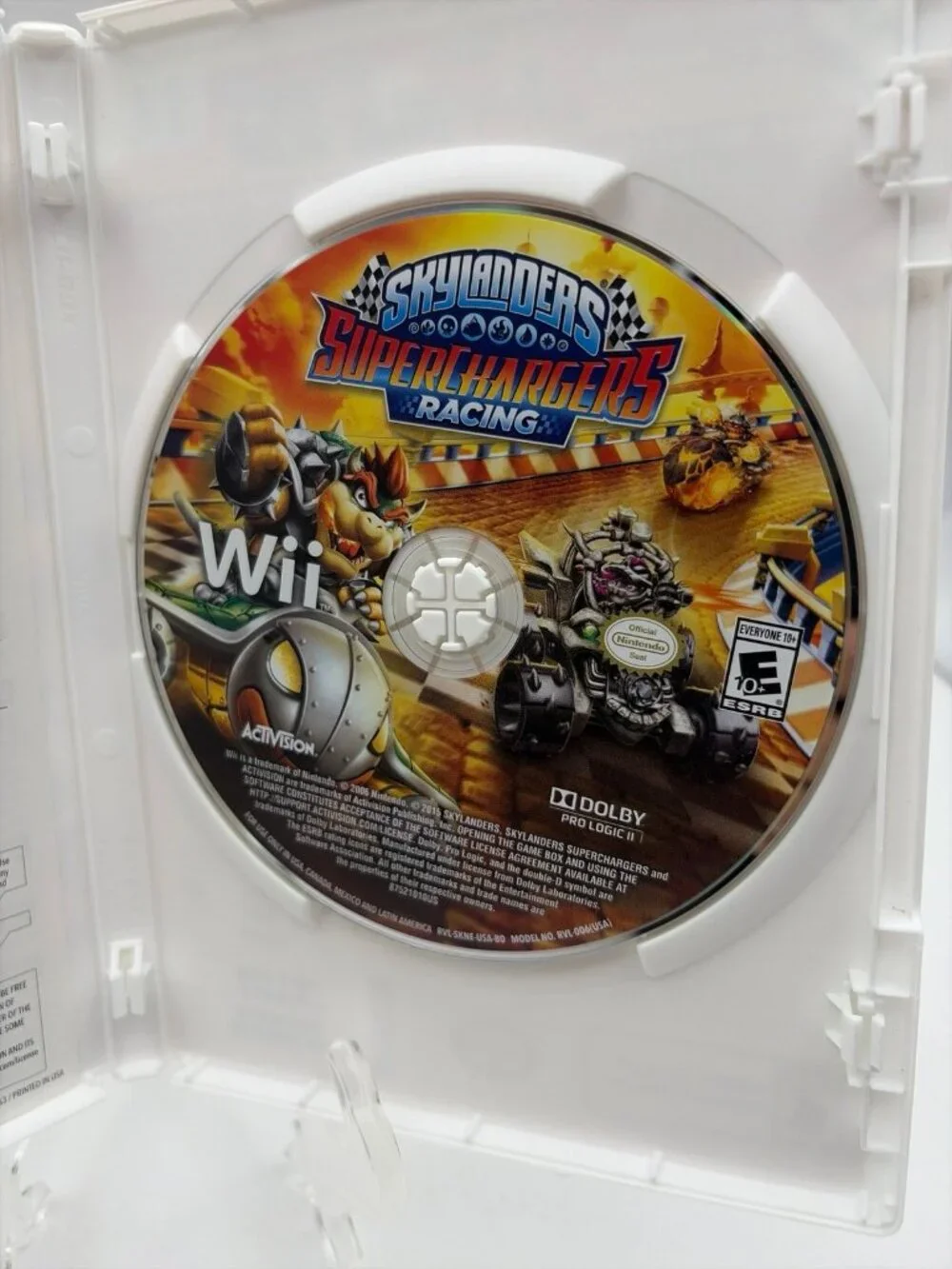 Skylanders SuperChargers Racing Nintendo Wii No Manual Tested Working